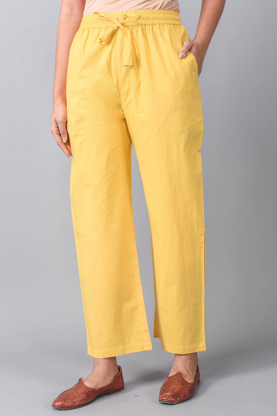 Lemon SOLID Staight -Pants