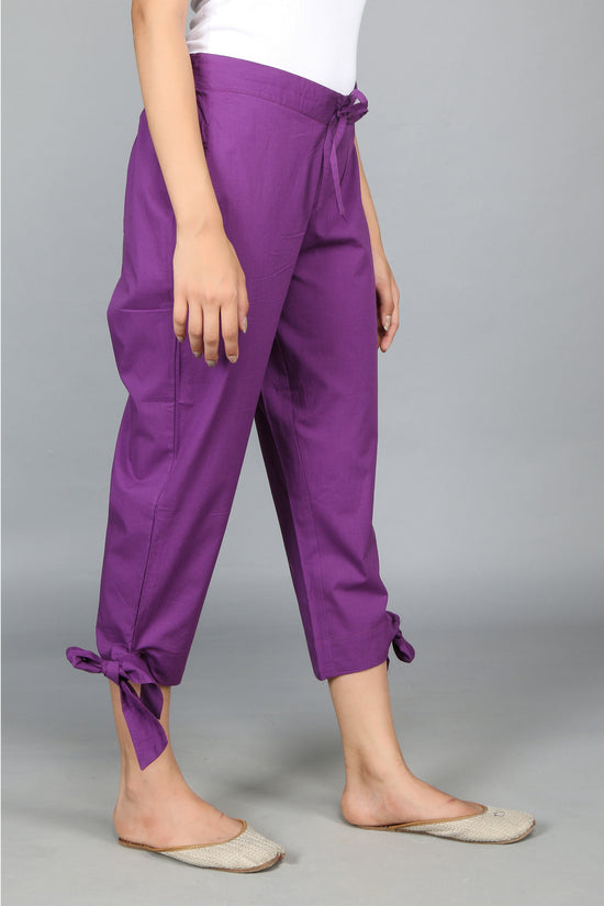 Voilet SOLID CAPRIS-Pants