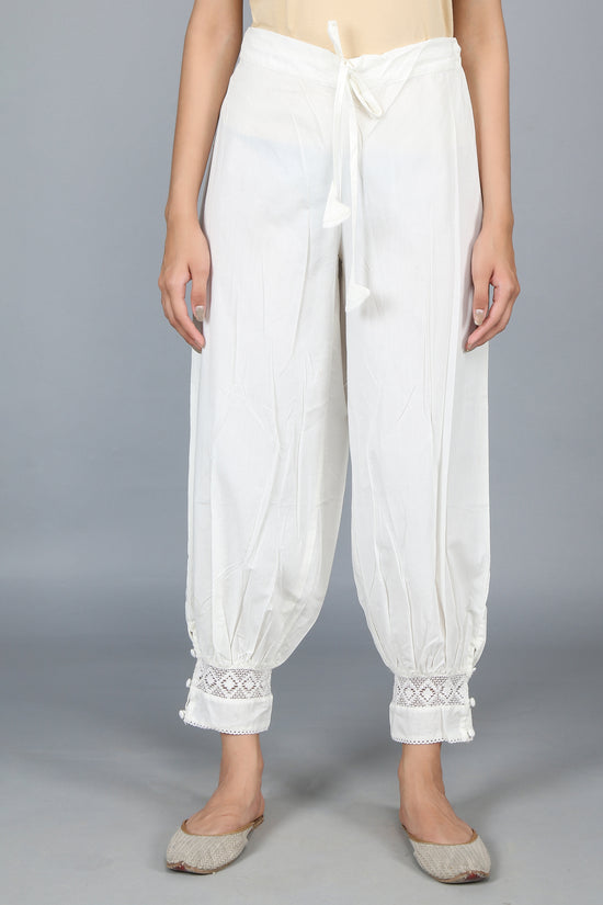 Off-White SOLID Harem-Pants