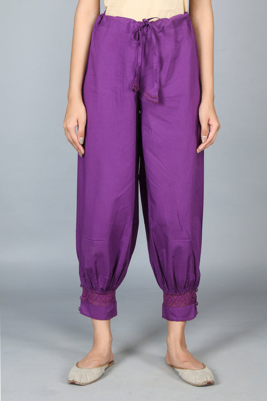 Voilet SOLID Harem-Pants